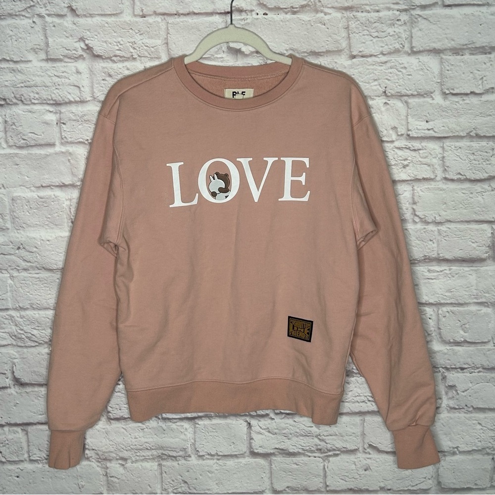 Plf Pushbutton Line Friends Pullover Sweatshirt - image 4